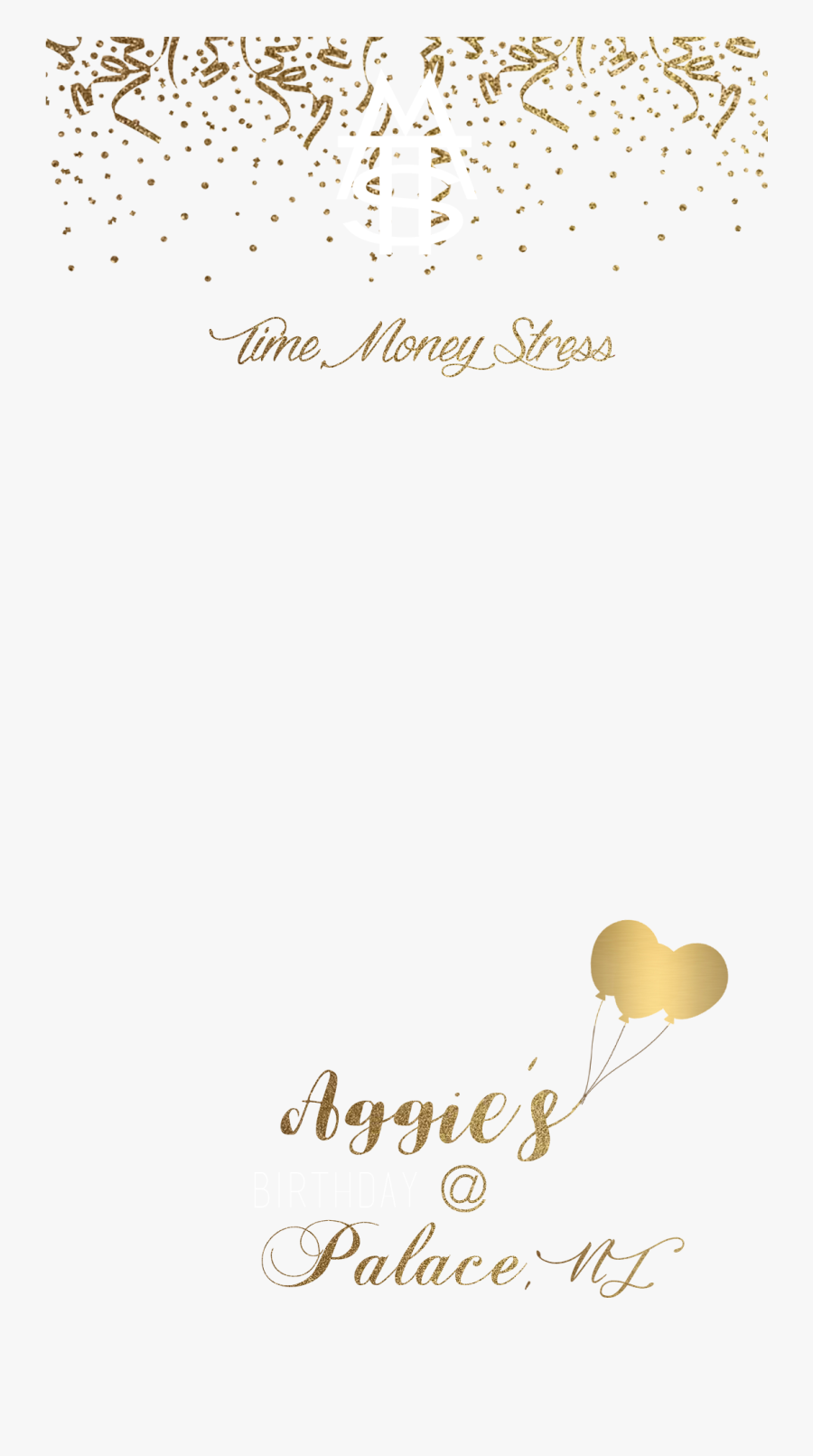 Tms Birthday Filter - Birthday Filter Png, Transparent Clipart