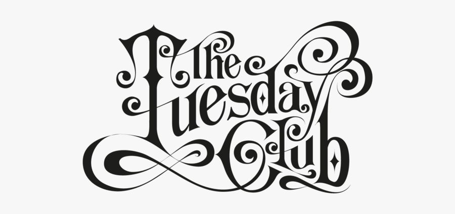Tuesday2 - Calligraphy, Transparent Clipart