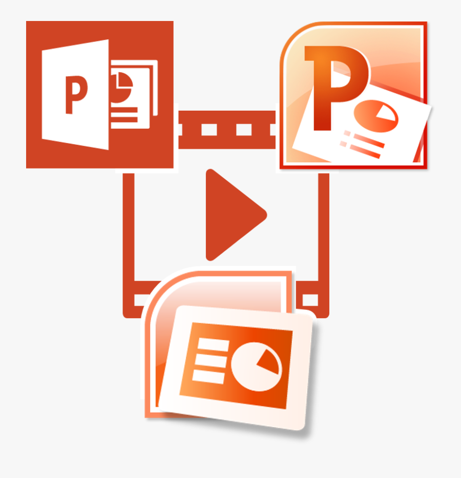 Video Formats In Youpresent - Ms Powerpoint 2010 Logo, Transparent Clipart