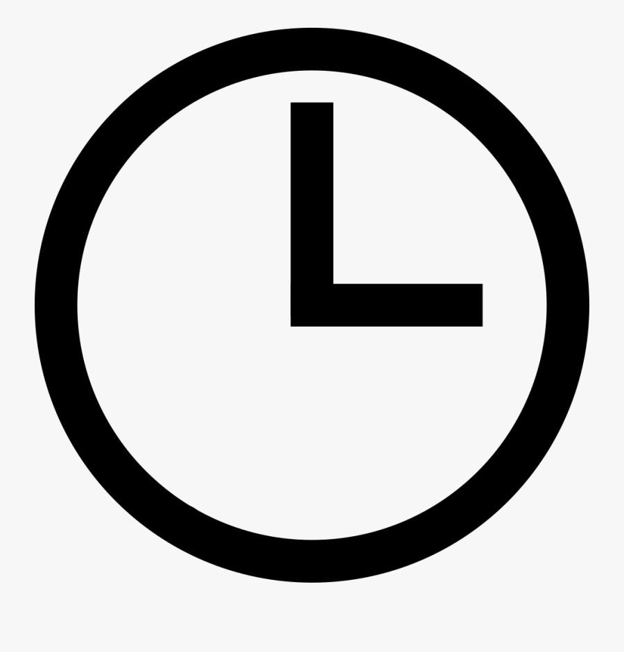 Clip Art Hour Icon, Transparent Clipart