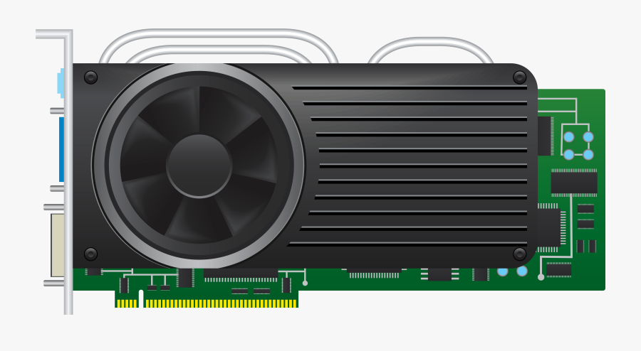 Standard Computer Videocard Png Clipart - Electronics, Transparent Clipart