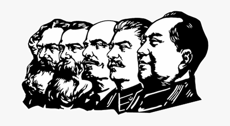 Marx Lenin Stalin Mao, Transparent Clipart