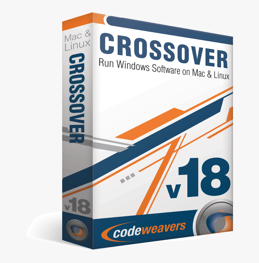Crossover 18 Mac Linux Box, Transparent Clipart