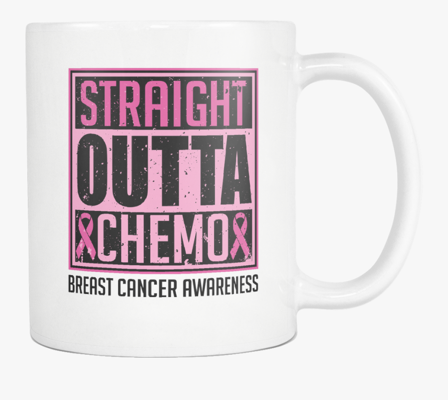 Straight Outta Chemo Breast Cancer Awareness Pink Ribbon - Last Chance Sale, Transparent Clipart