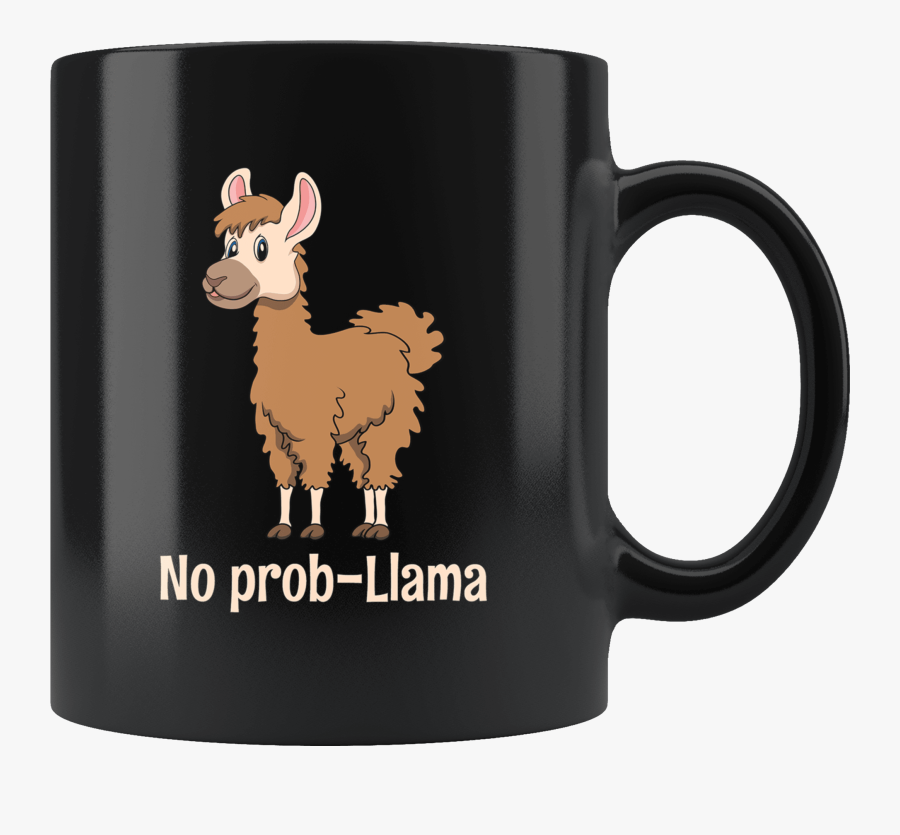 Transparent Llamas Png - Mug, Transparent Clipart