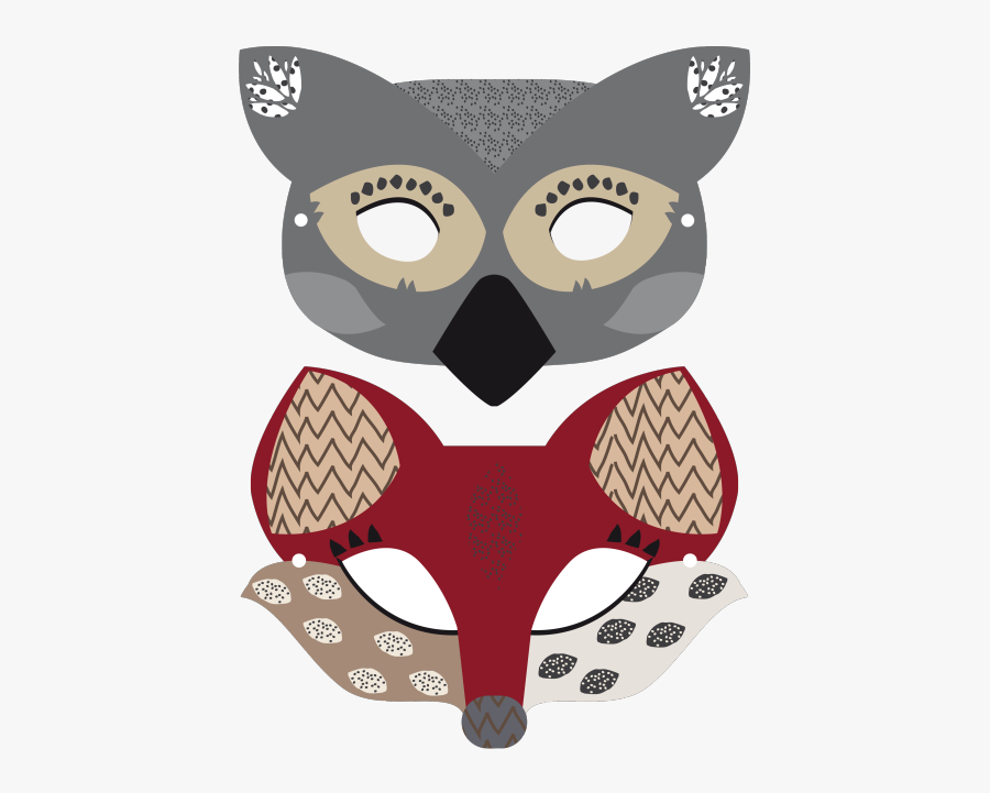 Clip Art Printables Pinterest - Mask, Transparent Clipart