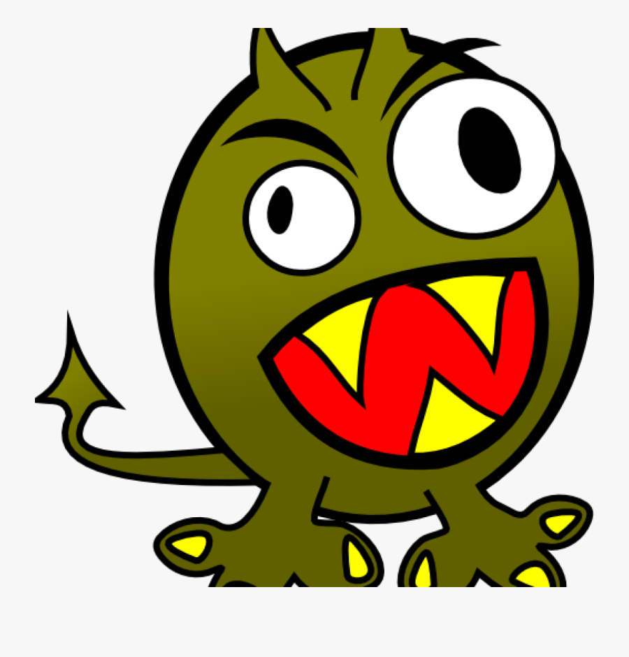 Weird Clipart Small Funny Angry Monster Clip Art At - Monster Clip Art, Transparent Clipart