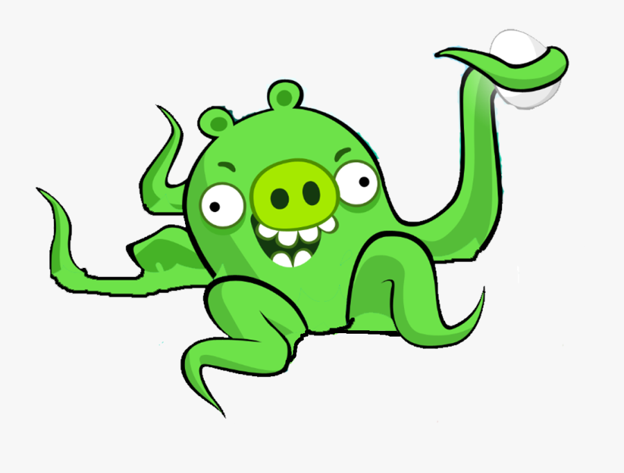 Image Px Octopig Png Wiki Fandom Powered - Angry Birds Alien Pig, Transparent Clipart