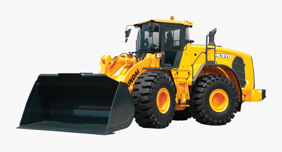 Hl970 - Hyundai 970 Wheel Loader, Transparent Clipart