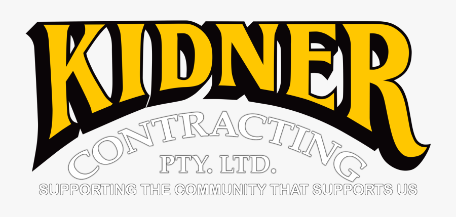 Kidner Contracting Logo, Transparent Clipart
