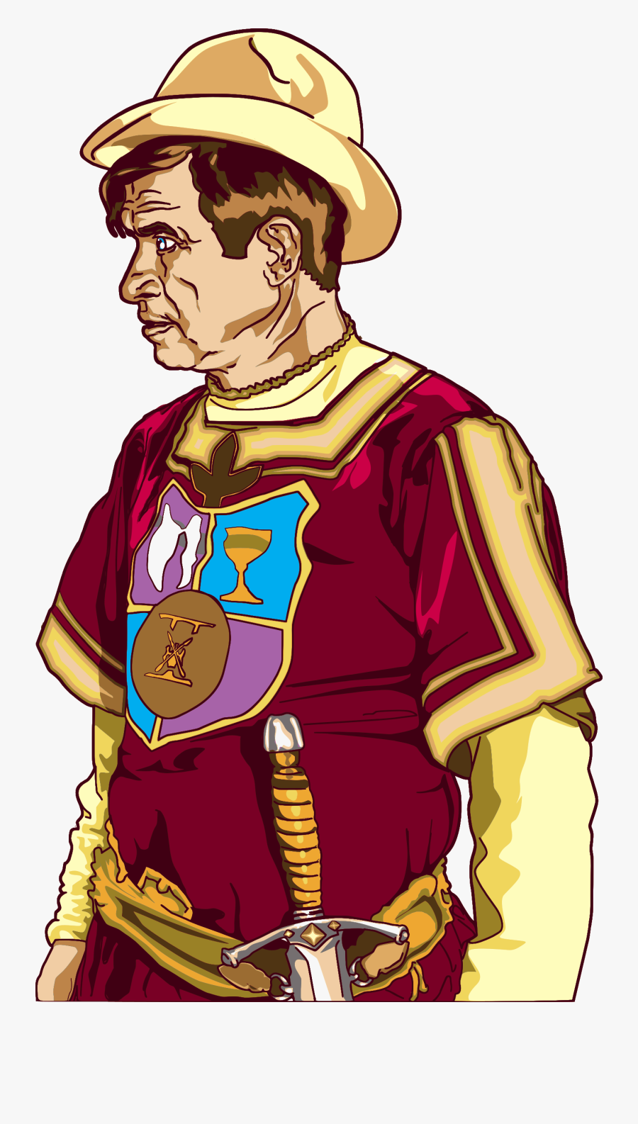 Art,fiction,fictional Character - William Penn In Cartoon, Transparent Clipart