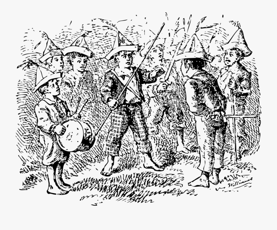 Art,monochrome Photography,artwork - Tom Sawyer Black And White, Transparent Clipart