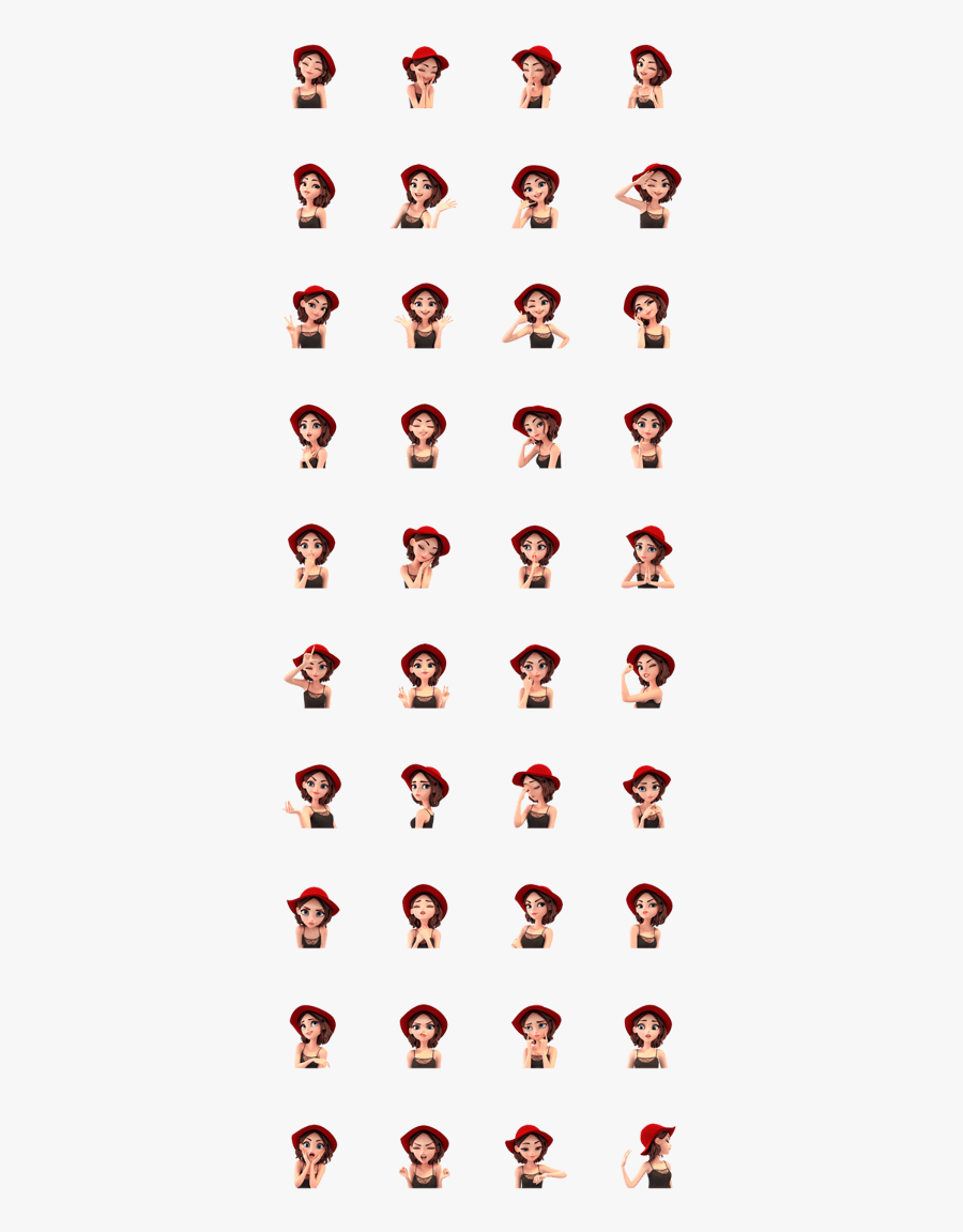 Sassy Girl La Petite Rose , Transparent Cartoons - Sassy Girl La Petite Rose, Transparent Clipart