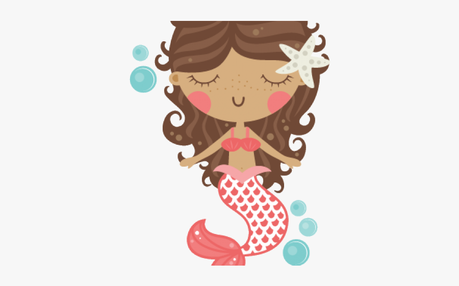 Mermaid Clipart Cricut - Illustration, Transparent Clipart