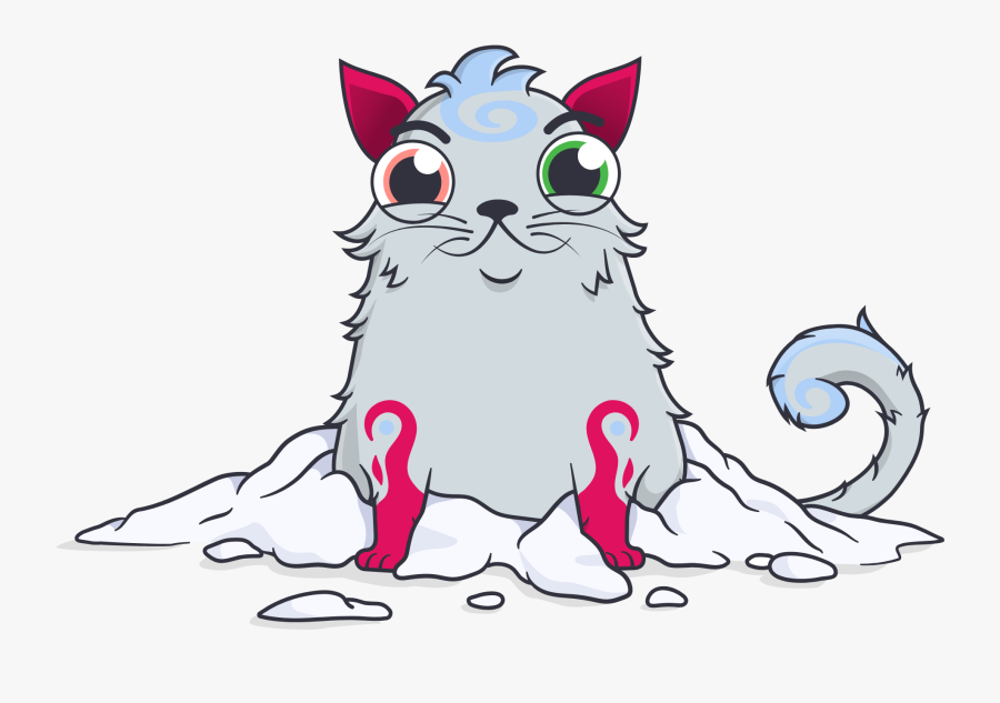 Cat Yawns, Transparent Clipart