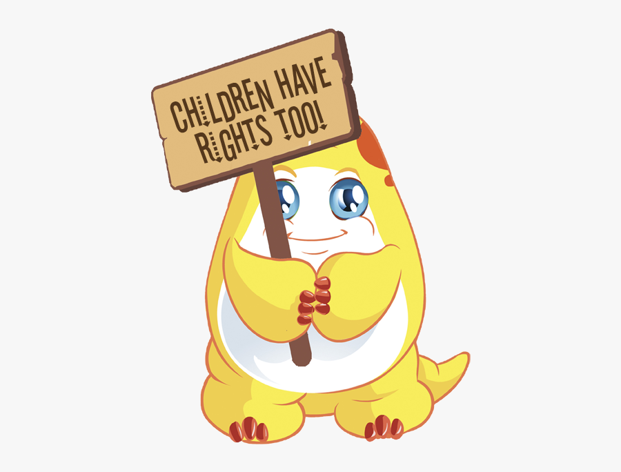 Oog With Rights Sign Small - Children's Rights And Responsibilities Clipart, Transparent Clipart
