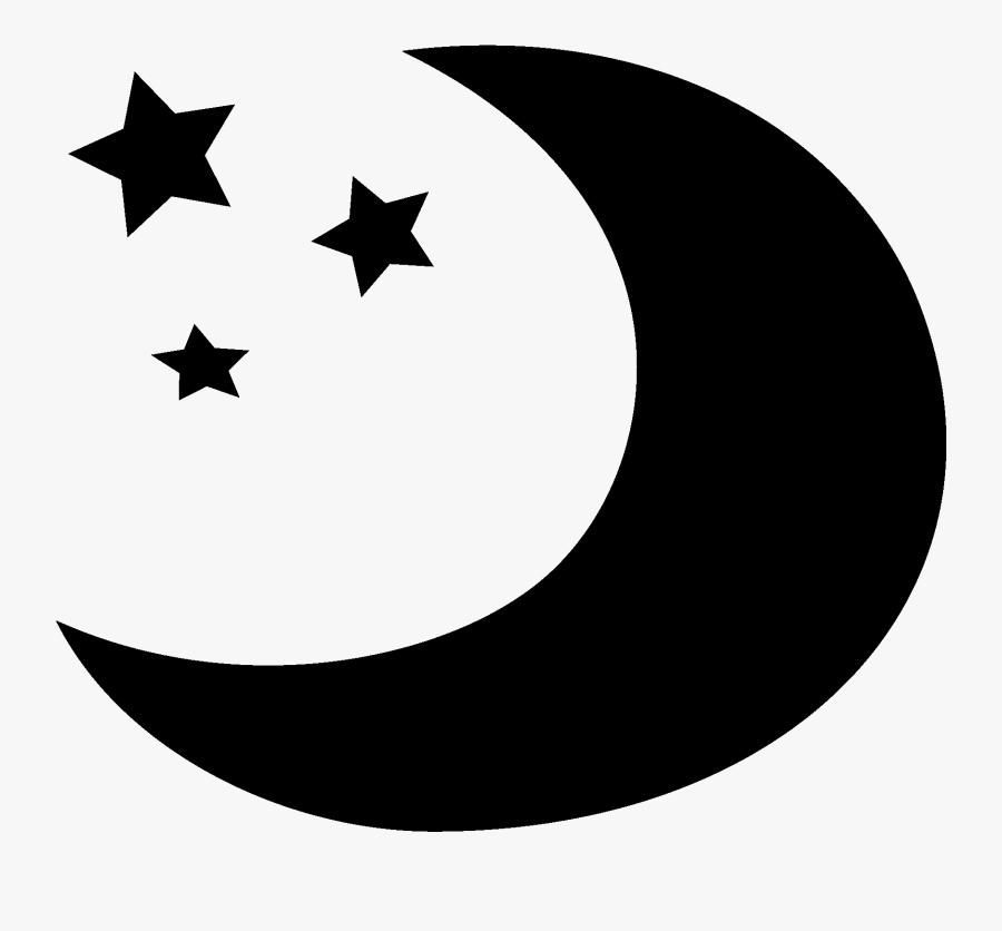 Transparent Crescent Moon Clipart Png - Little Star Tattoo Design, Transparent Clipart