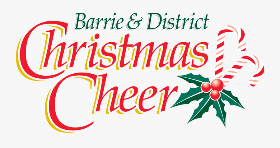 Barrie And District Christmas Cheer, Transparent Clipart