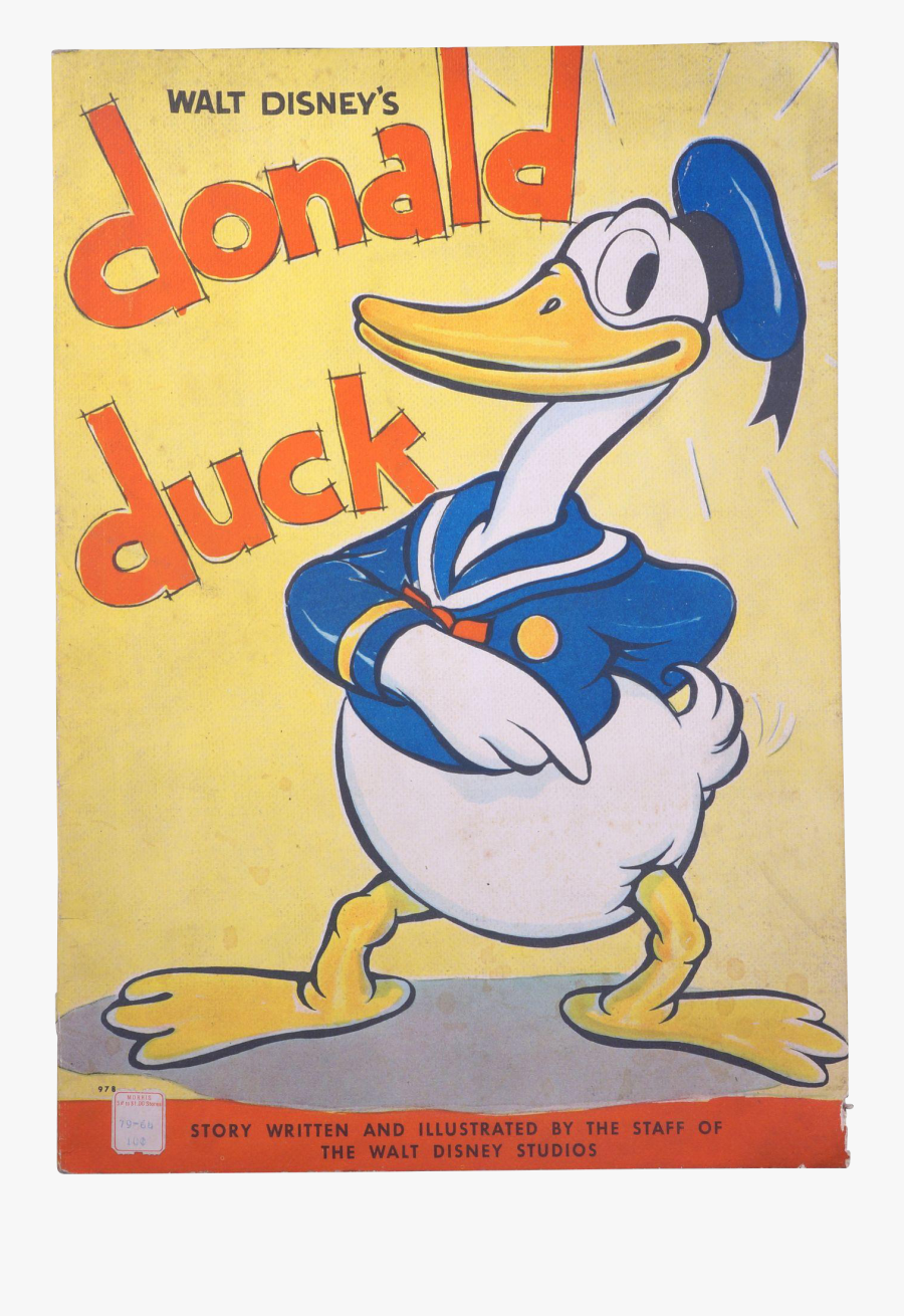 Dot Clipart Comic Strip - 1st Ever Donald Duck, Transparent Clipart