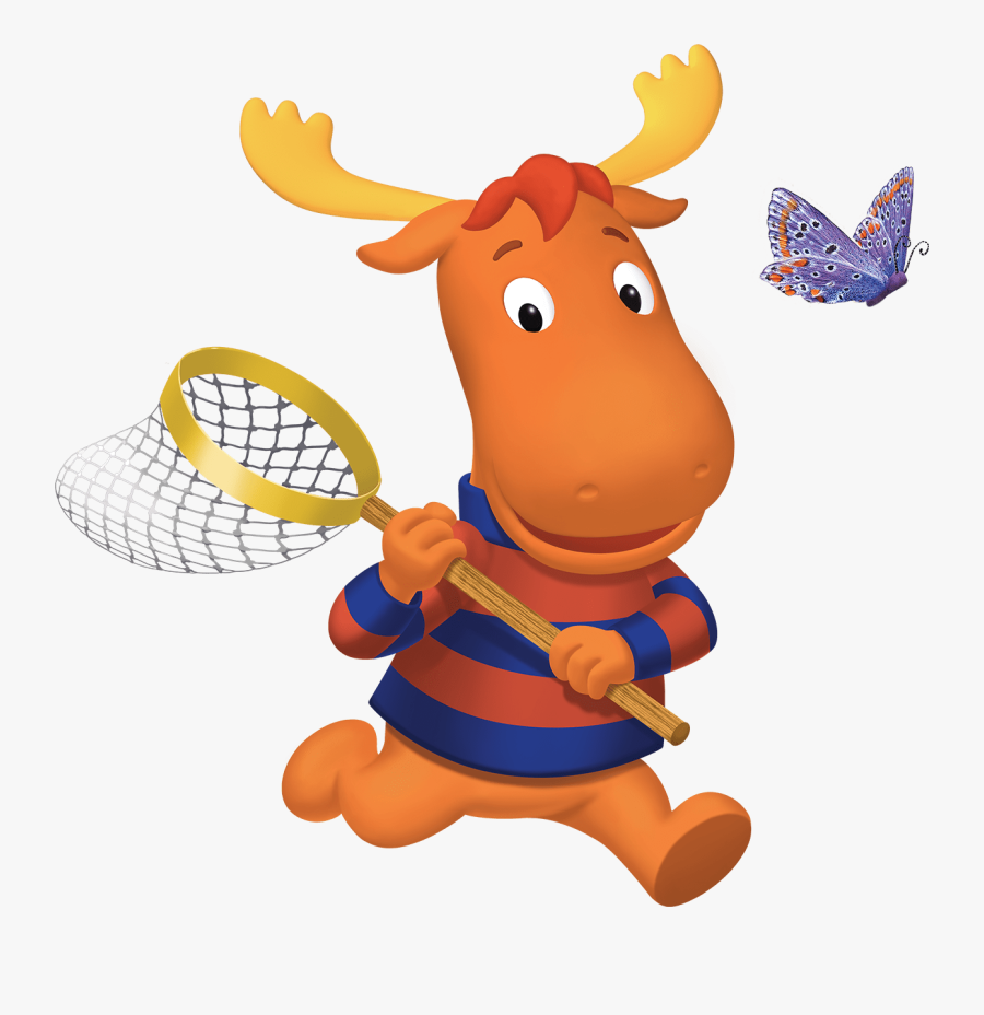 Tyrone Chasing Butterfly - Tyrone Images Backyardigans, Transparent Clipart