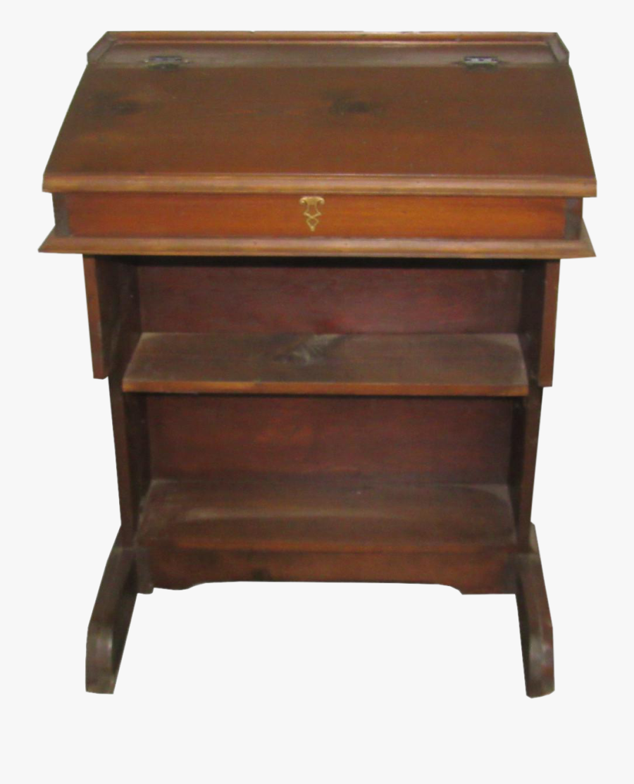 Clip Art Shiplap Desk - End Table, Transparent Clipart