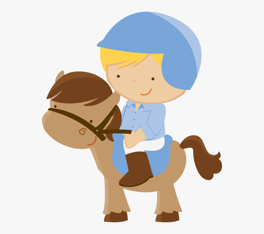 Nursery Clipart Tiny Tot - Desenho De Príncipe No Cavalo, Transparent Clipart