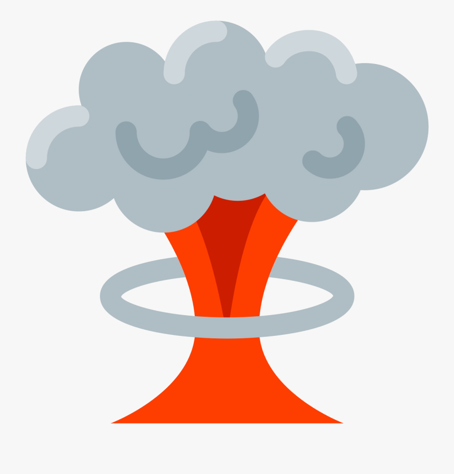 Go To Image - Free Icon Mushroom Cloud, Transparent Clipart
