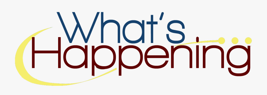 What's Happening Clipart, Transparent Clipart