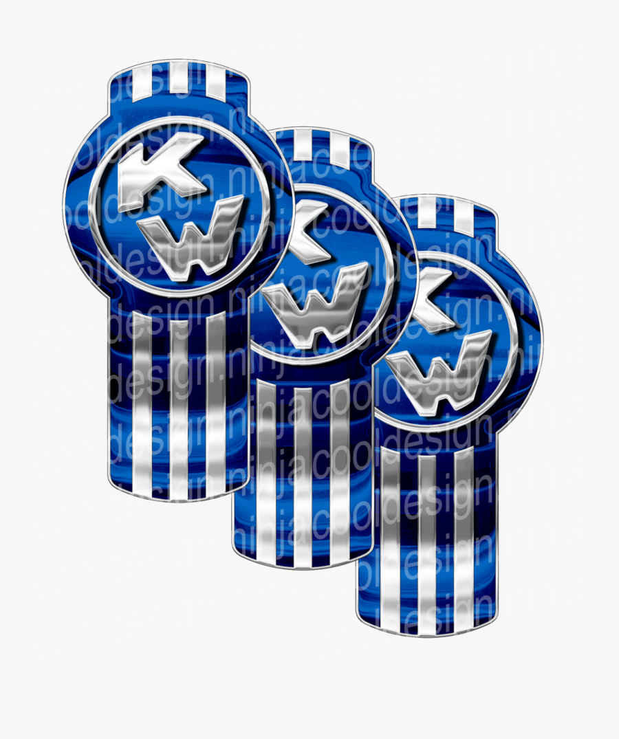 Kenworth Log Truck - Kenworth Hood Emblem Green, Transparent Clipart