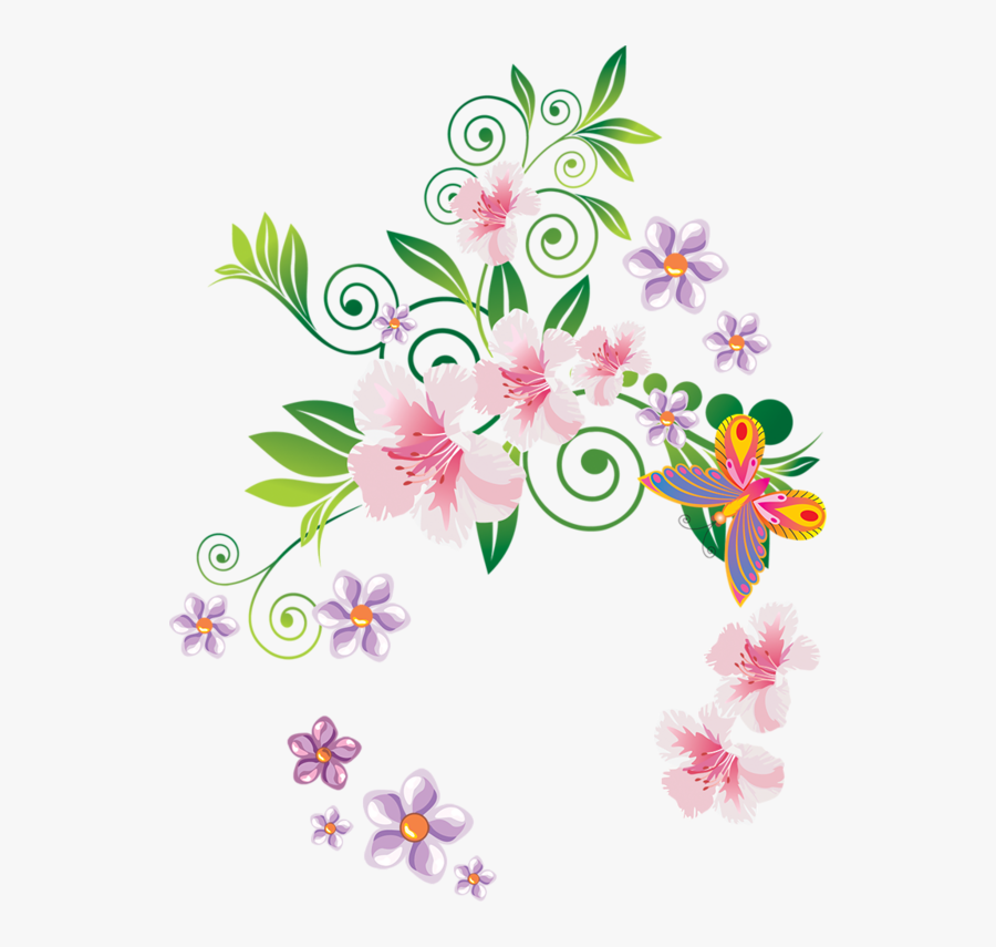 Floral Design, Transparent Clipart