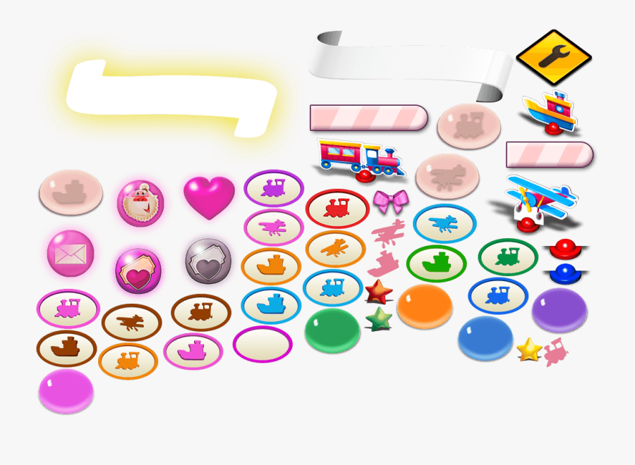Mobile Phone - Candy Crush Saga Map Icons, Transparent Clipart