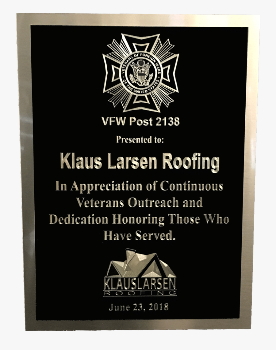 Vfw Appreciation For Veterans Outreach - Sies Graduate School Of Technology, Transparent Clipart