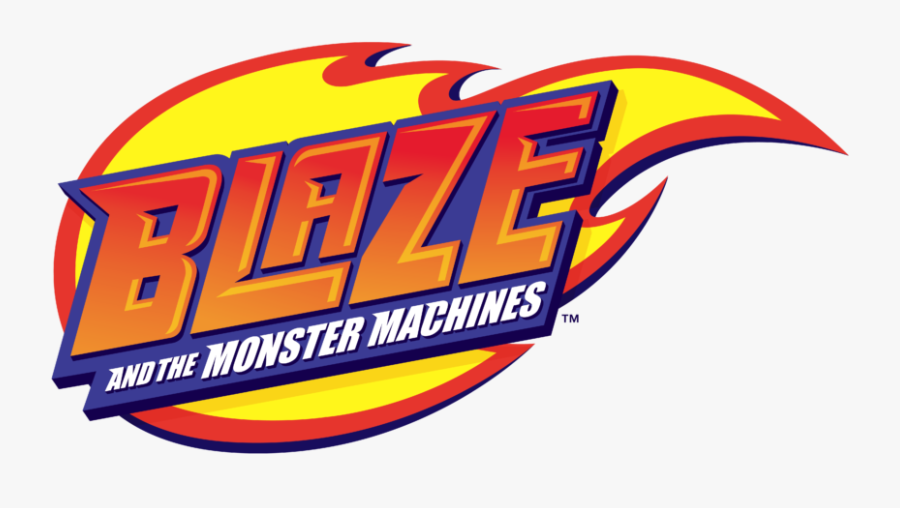 Blaze And The Monster Machines - Blaze Monster Machines Logo, Transparent Clipart