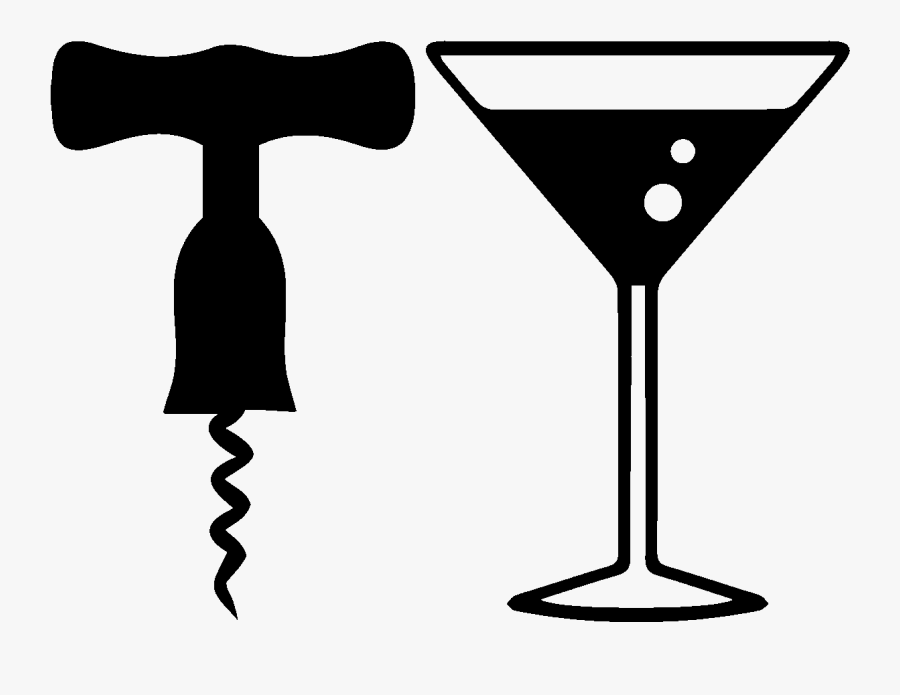 Martini Glass, Transparent Clipart