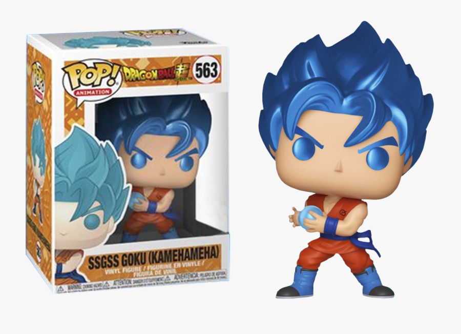 Transparent Goku Flying Png - Funko Goku Ssgss Kamehameha, Transparent Clipart
