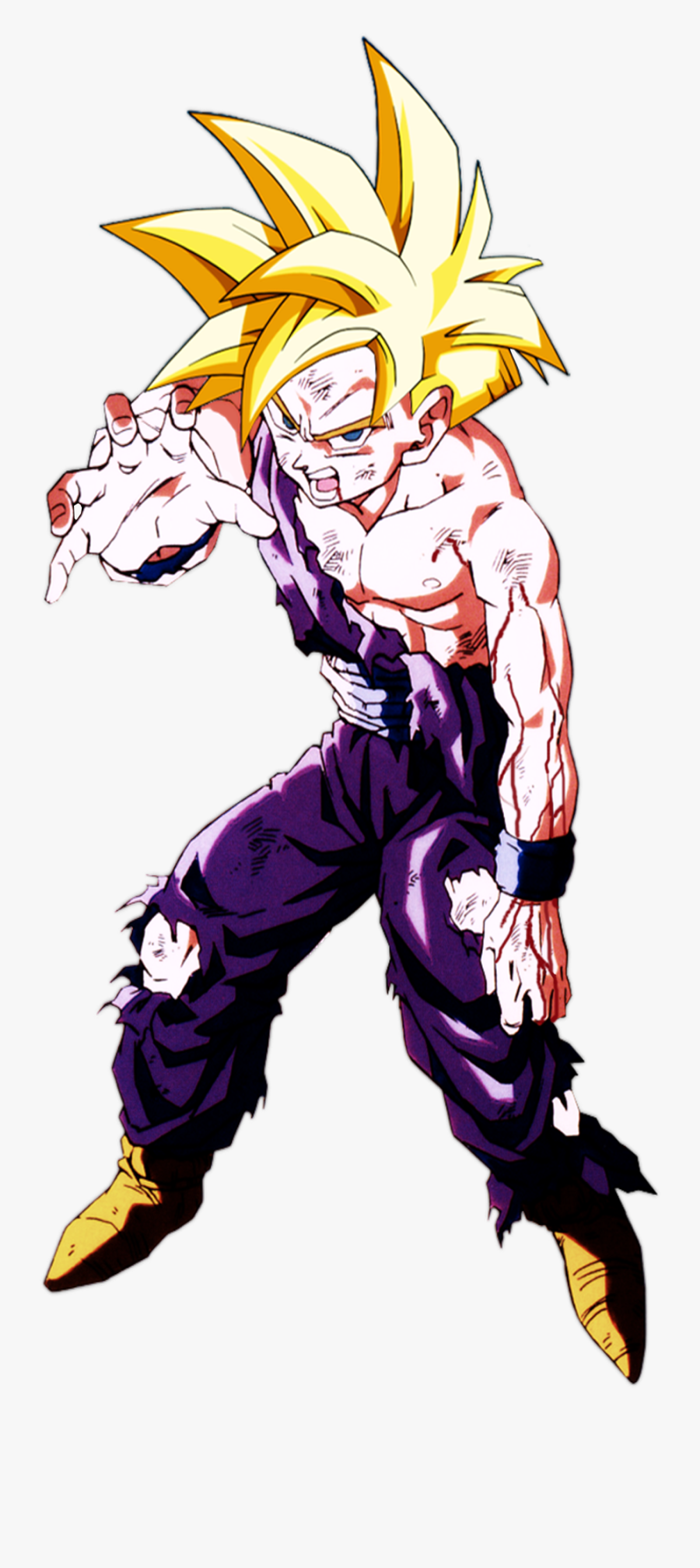 Transparent Gohan Png - Gohan Ssj2, Transparent Clipart