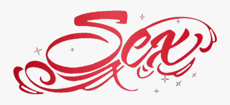 #sex #words #quotes #sayings - Sexy In Pink Words, Transparent Clipart