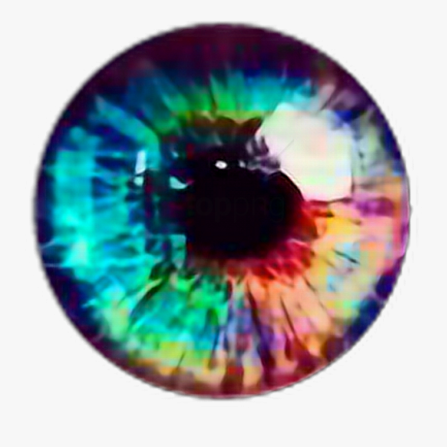 Real Rainbow Png - Rainbow Eye Color Png, Transparent Clipart
