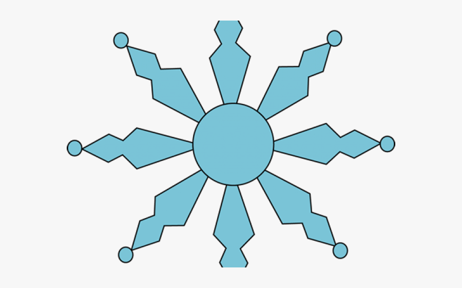 Images Of Snowflakes Clipart - Cool Down Corner Sign, Transparent Clipart