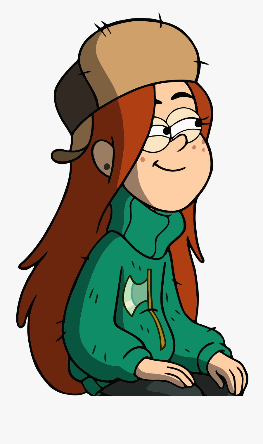 Transparent Grunkle Stan Png - Wendy Corduroy, Transparent Clipart