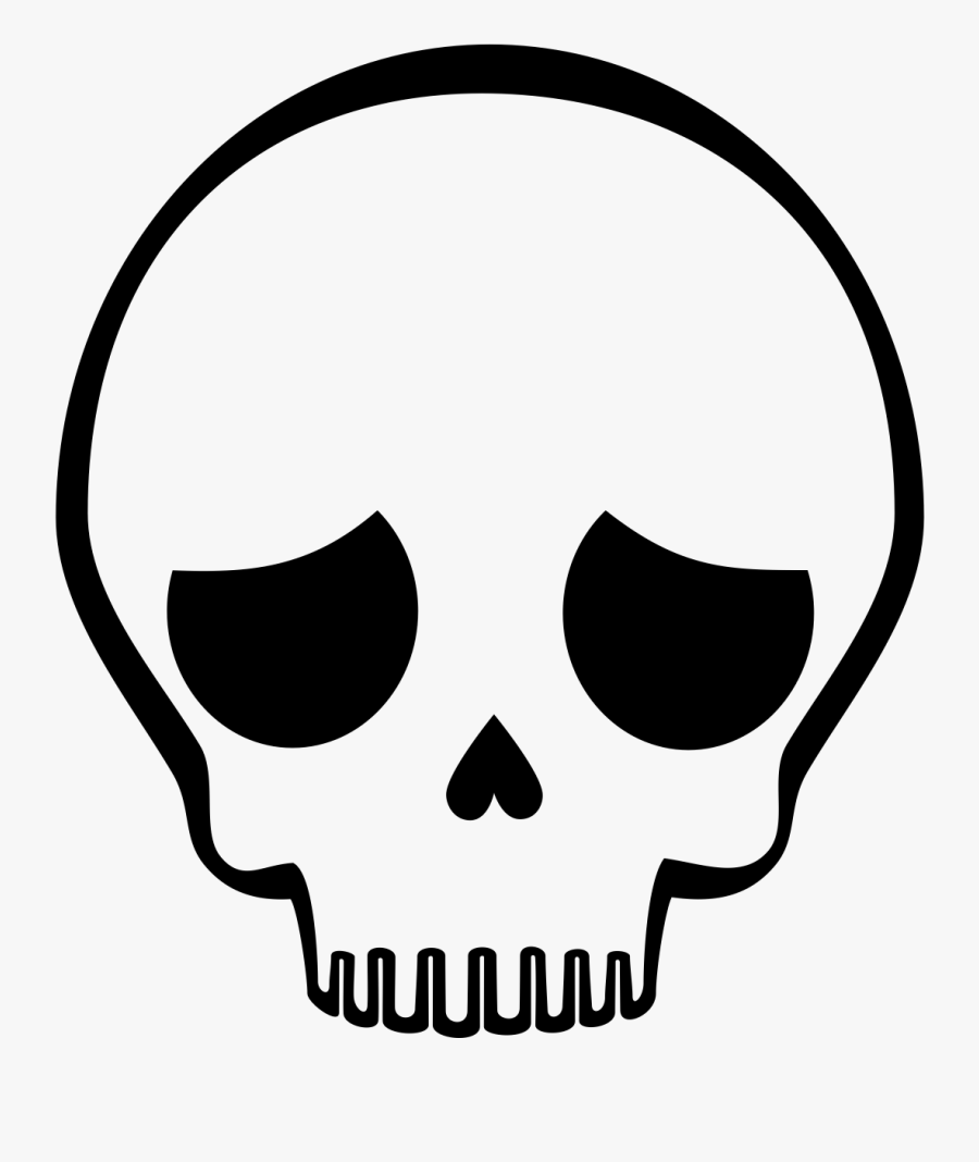 Shakespeare Census - Sad Skull Clipart, Transparent Clipart