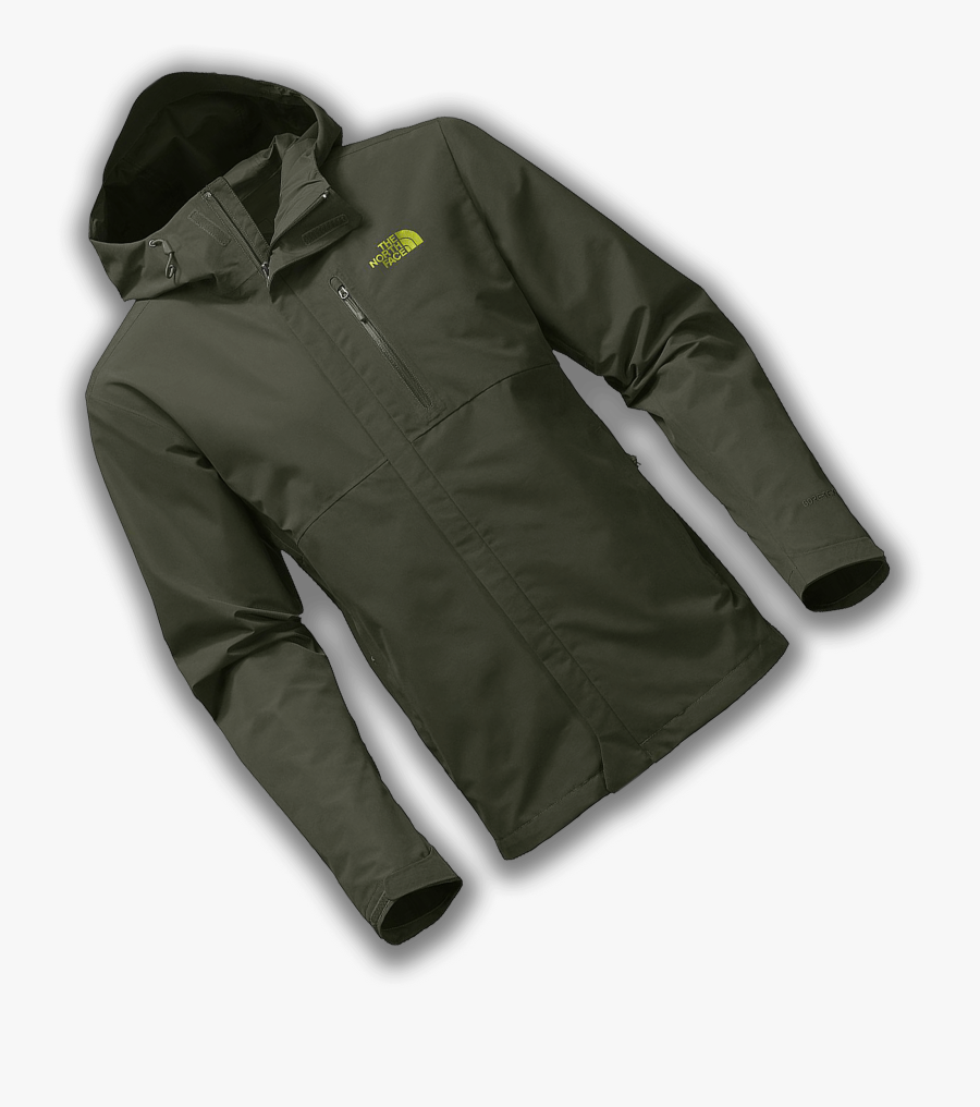 North Face Jacket, Transparent Clipart