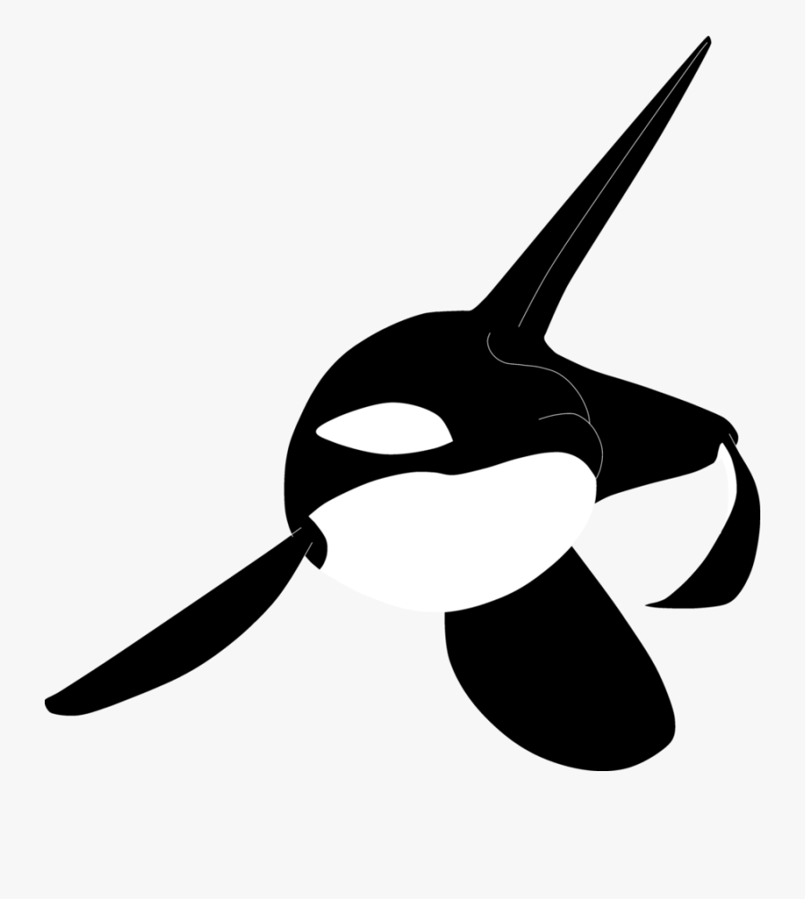 Killer Whale Tattoo Flash - Orca Tattoo Png, Transparent Clipart