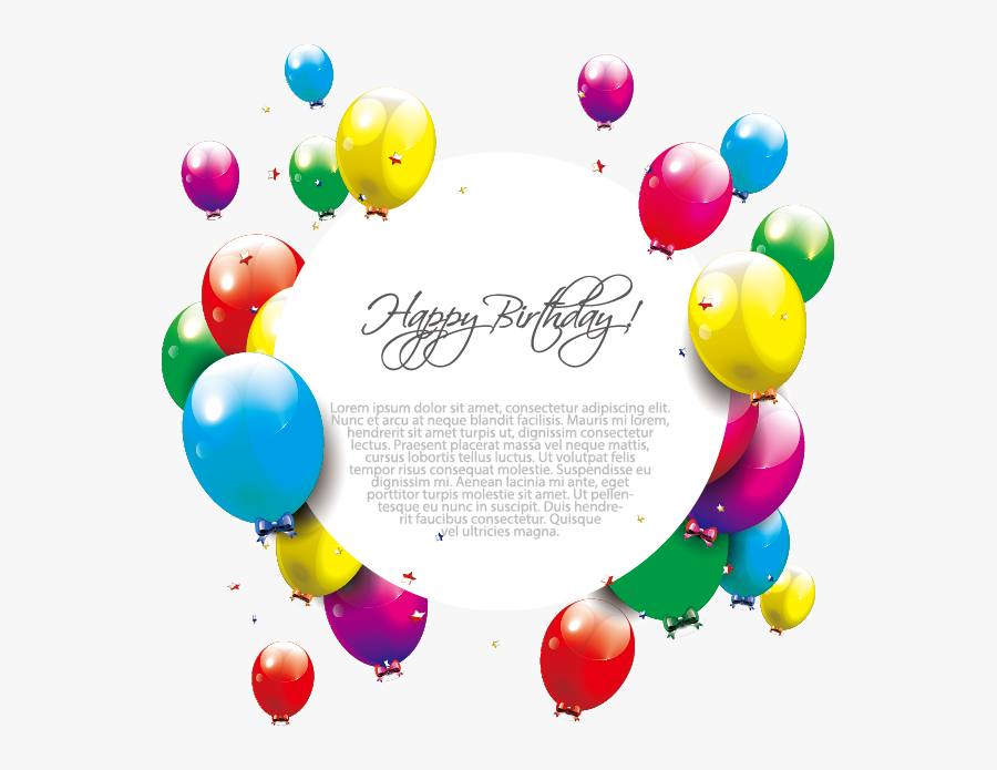 Balloon Birthday Free Content Clip Art - Happy Birthday Poem Quote, Transparent Clipart