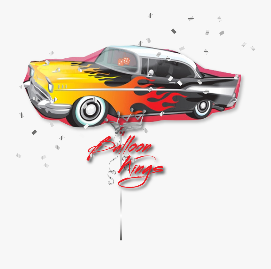 50s Car , Png Download - Rock En Roll Auto, Transparent Clipart