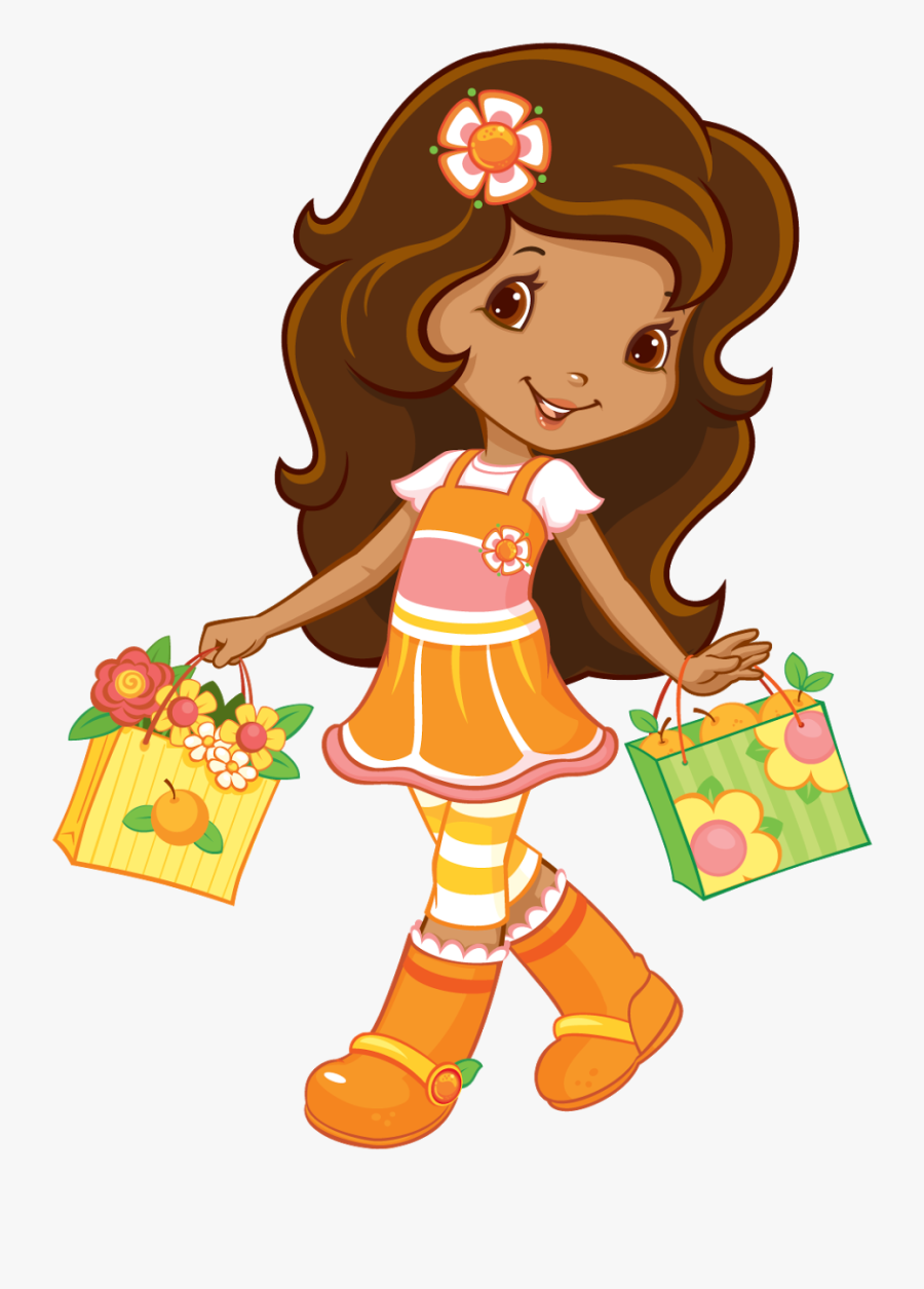 Cliparts Png Planner Stuff - Strawberry Shortcake Cartoon Orange Blossom, Transparent Clipart