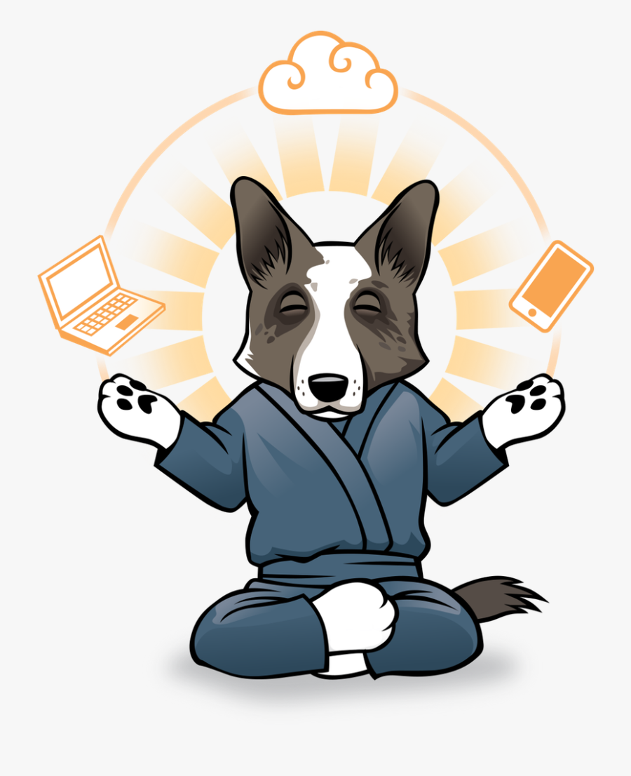 Corgi Clipart Wealthy - Dog Catches Something, Transparent Clipart