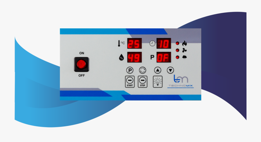 Control Panel For Humidity And Temperature Regulation, - Control Panel, Transparent Clipart