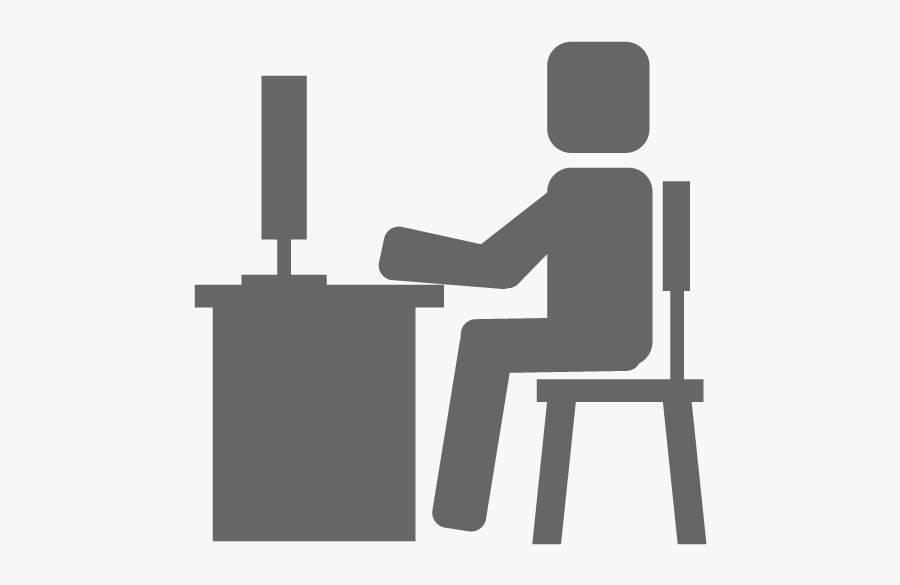 Telecommuting Clip Art, Transparent Clipart