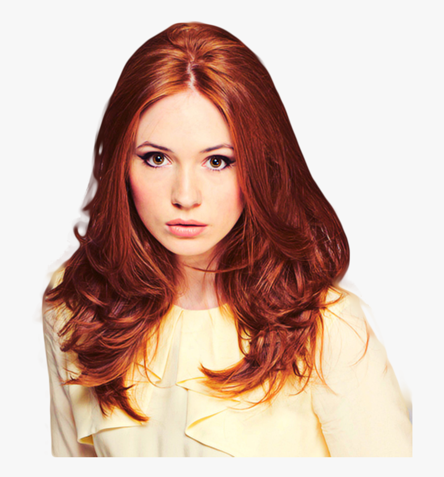 Clip Art Curly Hair Redhead - Dr Who Companion Red Hair, Transparent Clipart